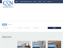 Tablet Screenshot of cn-group.nl