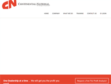 Tablet Screenshot of cn-group.com
